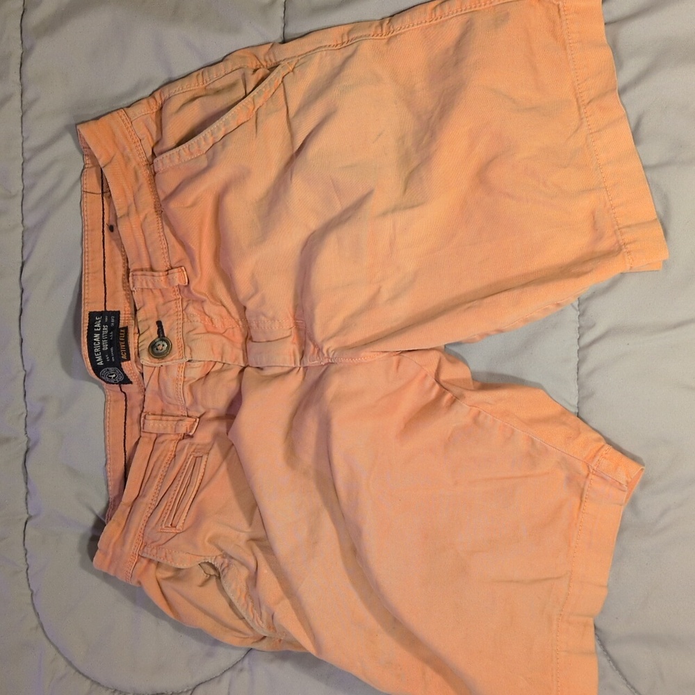 AEO 31 Peach Flex Shorts